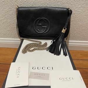 Gucci Soho Chain Disco Crossbody Bag